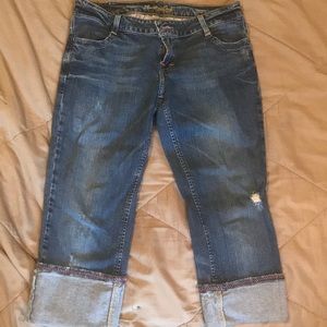 American Eagle women’s denim capris